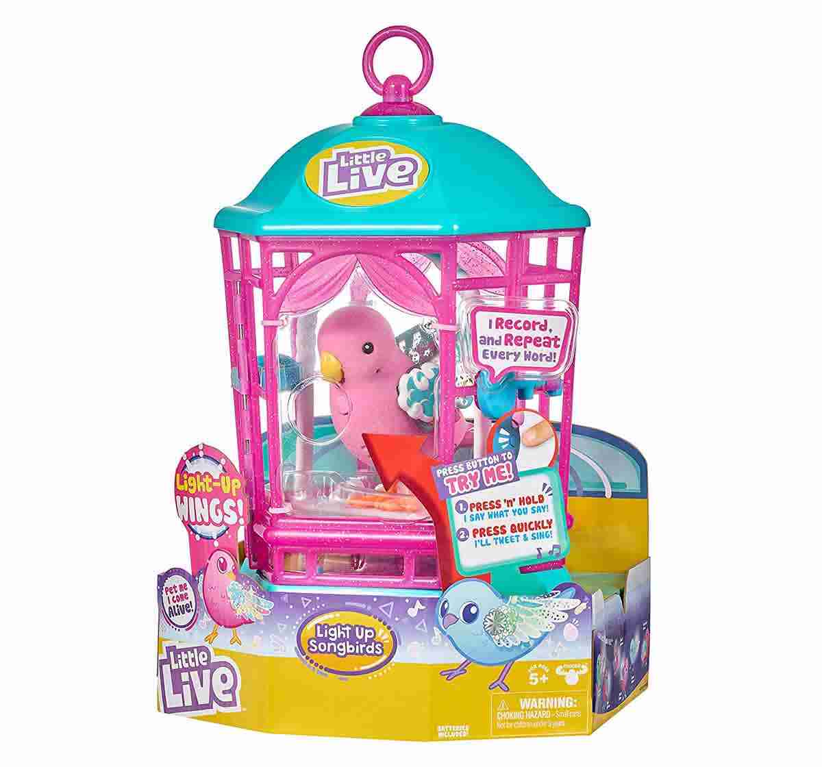Little Live Pets Bird With Cage S8