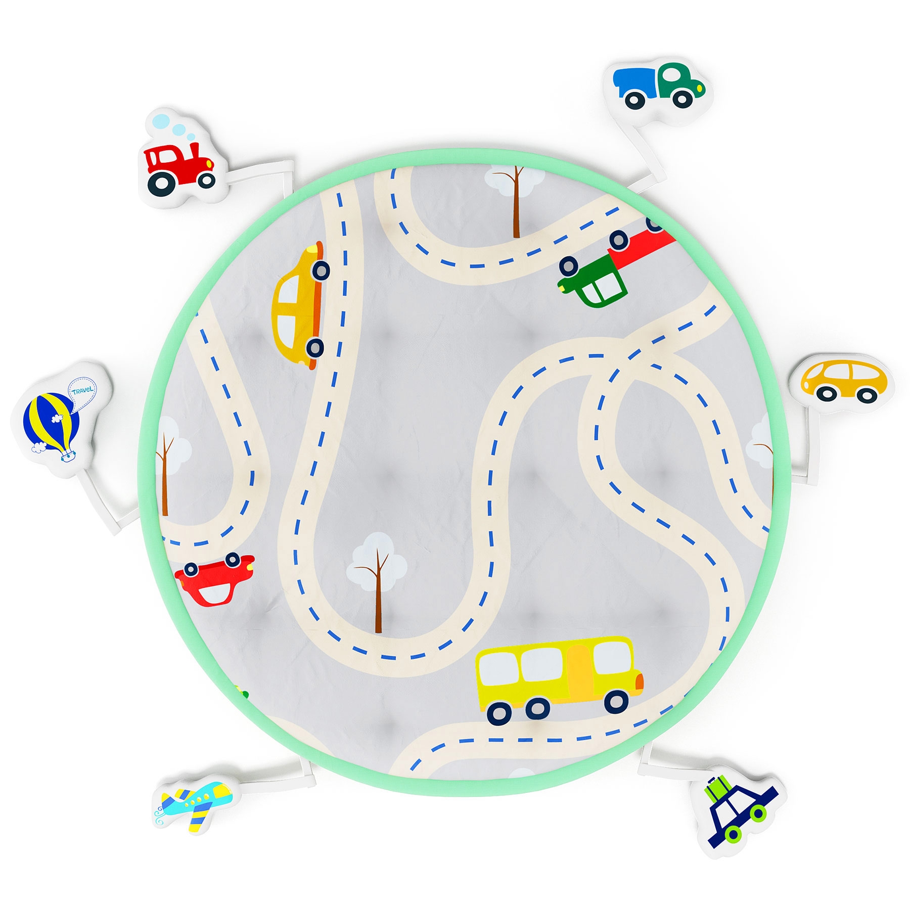 Mothercare | Fancy Fluff Baby Play Mat - Travel 0