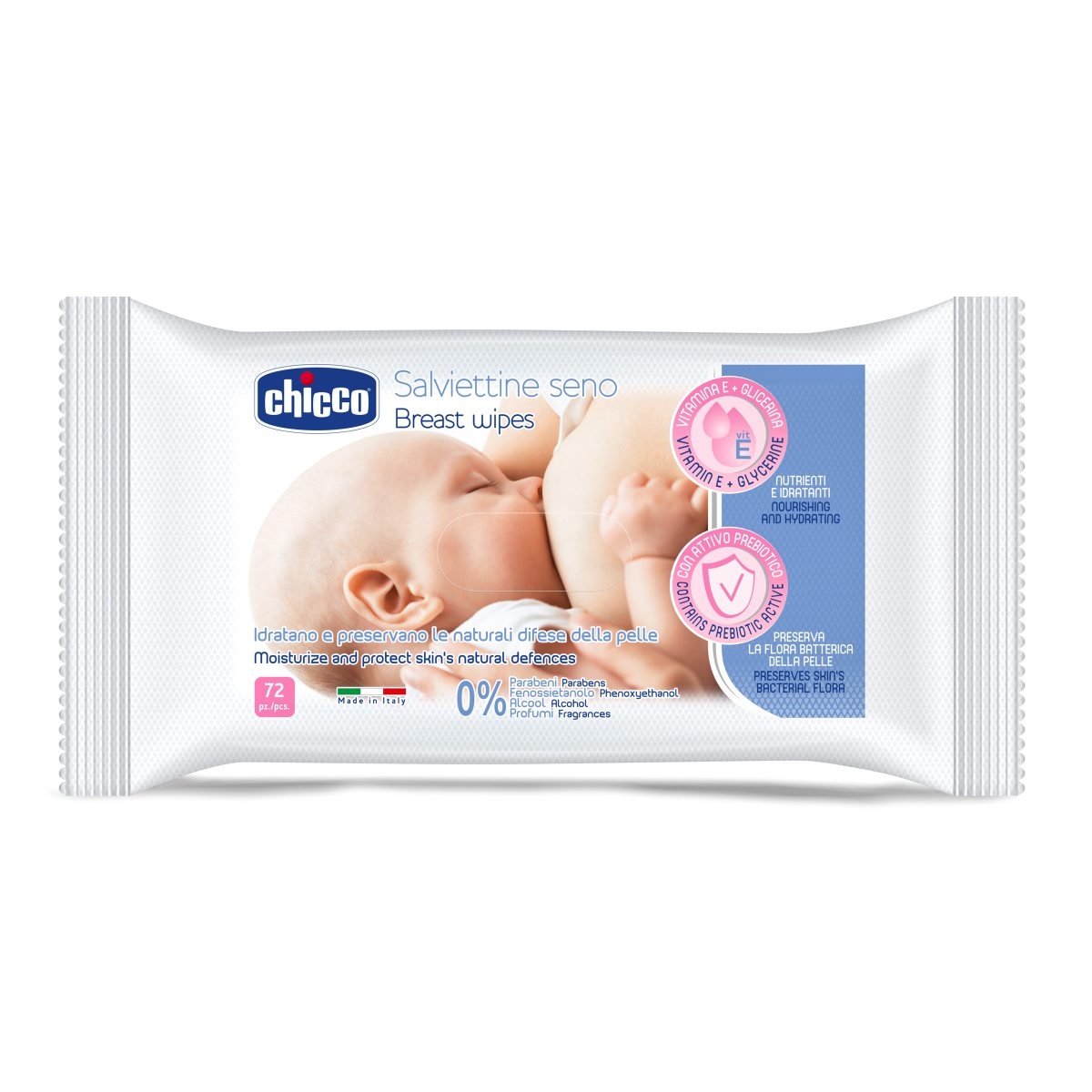 Mothercare | White Cleansing Breast Wipes - 72 Pieces 0