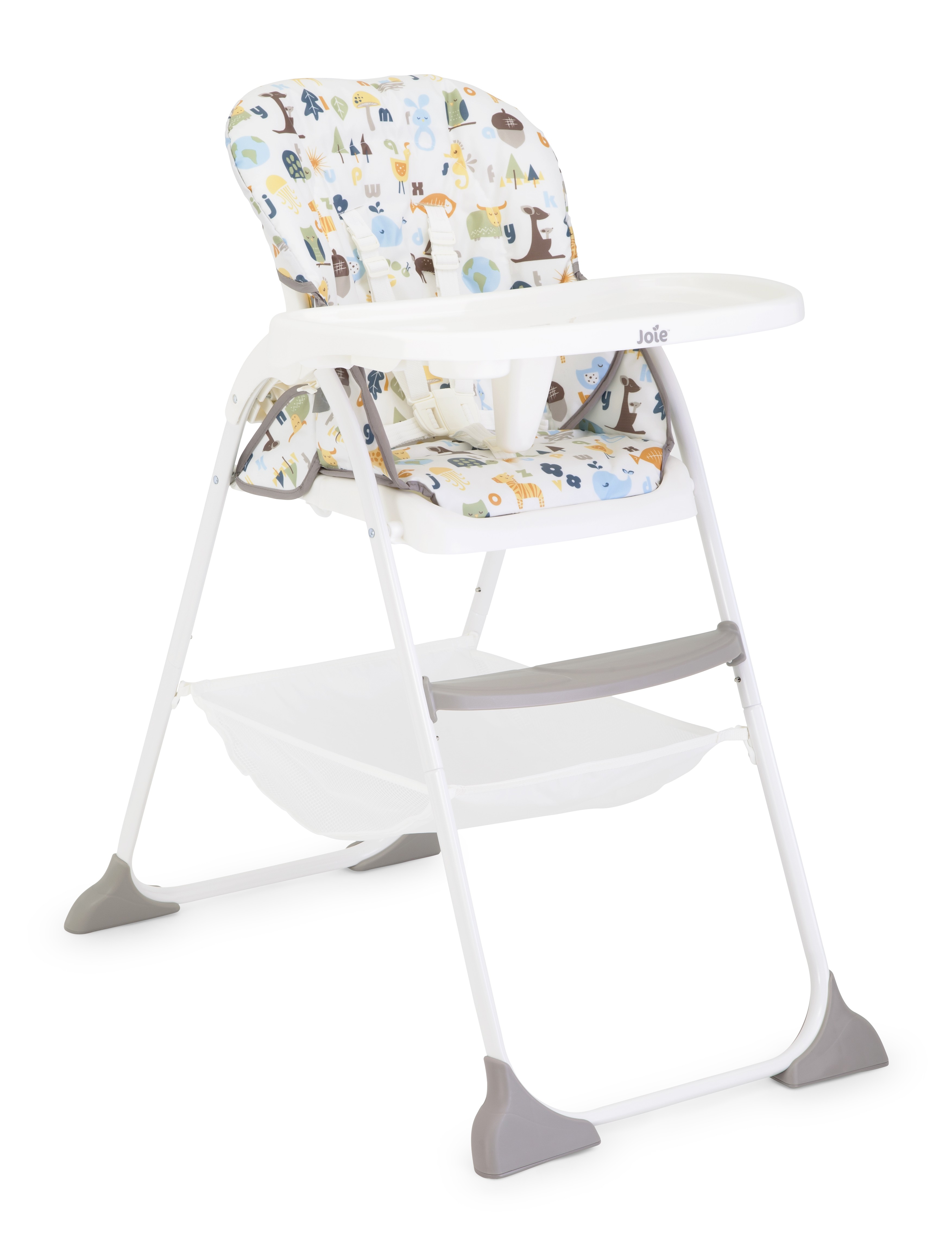 Joie Mimzy Snacker High Chair Alphabet Multicolor