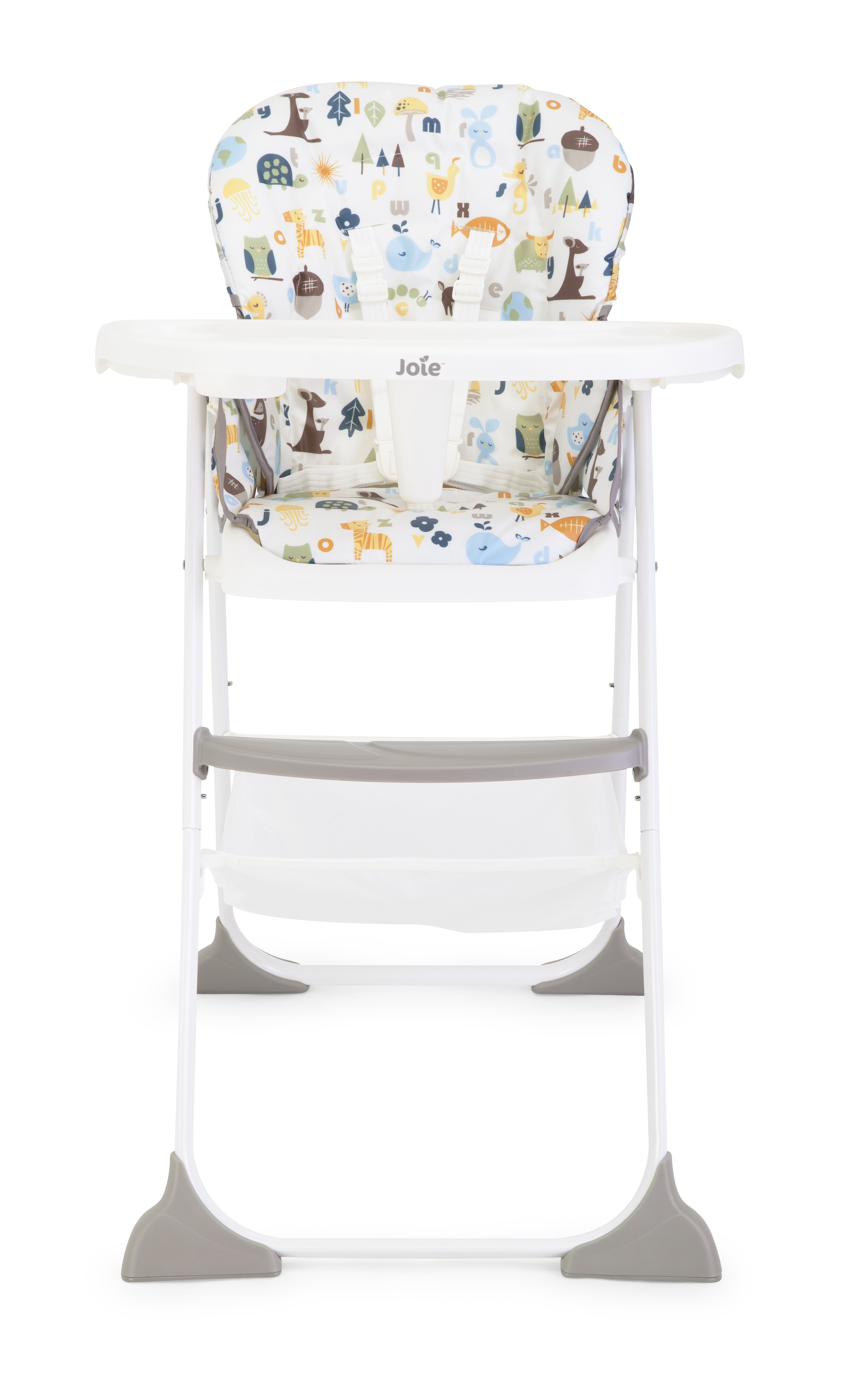 Joie Mimzy Snacker High Chair Alphabet Multicolor