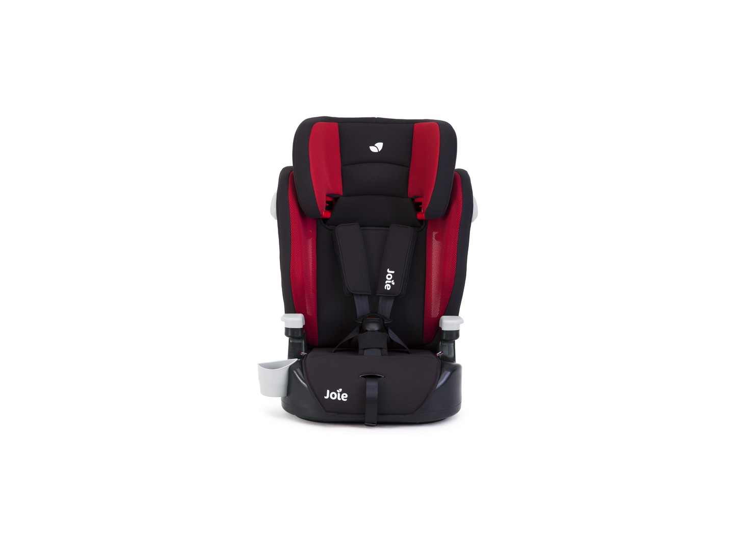 Black & Red Car Seat with Harness