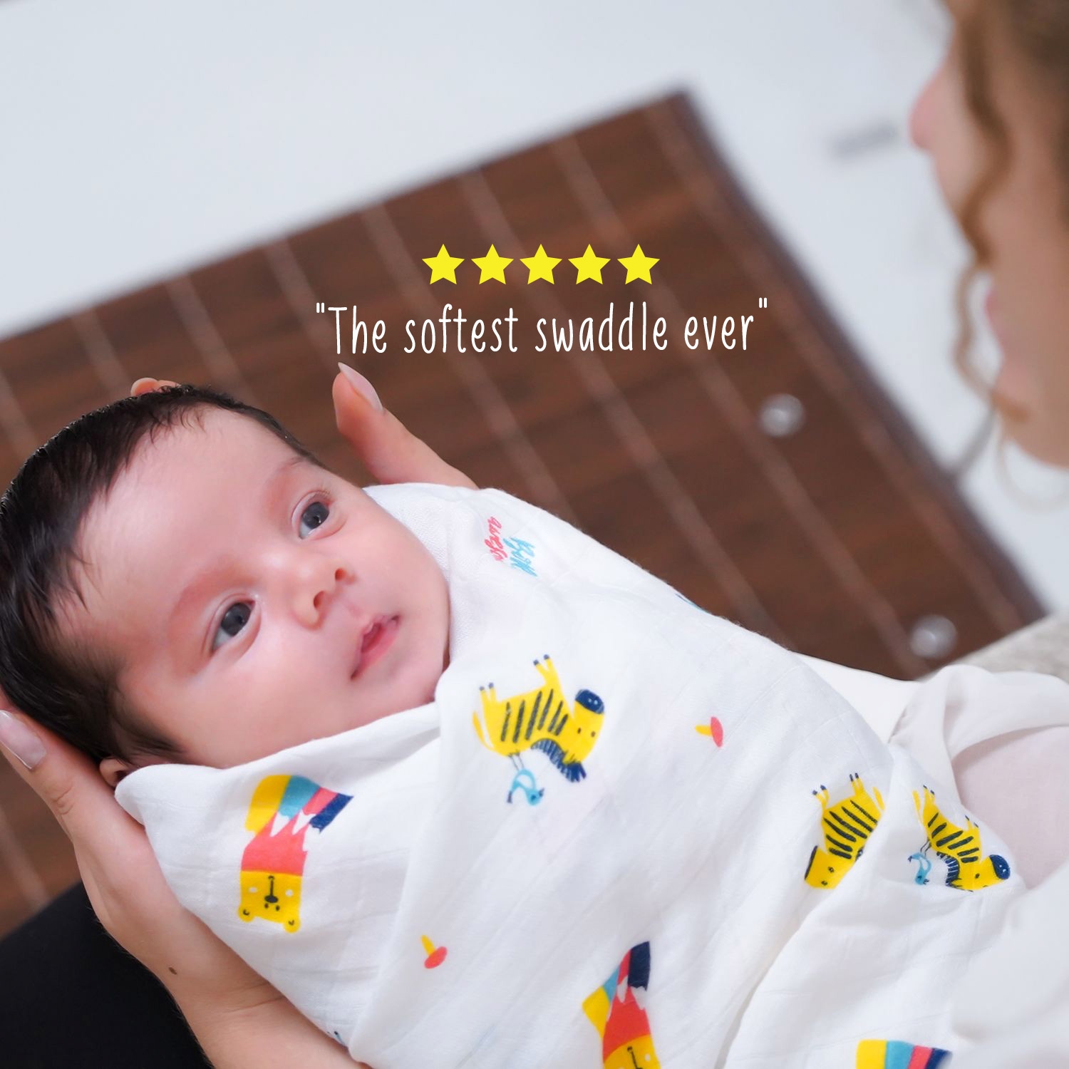 Mothercare | Rabitat Pamper Soft Muslin Swaddles - Born Awesome 3