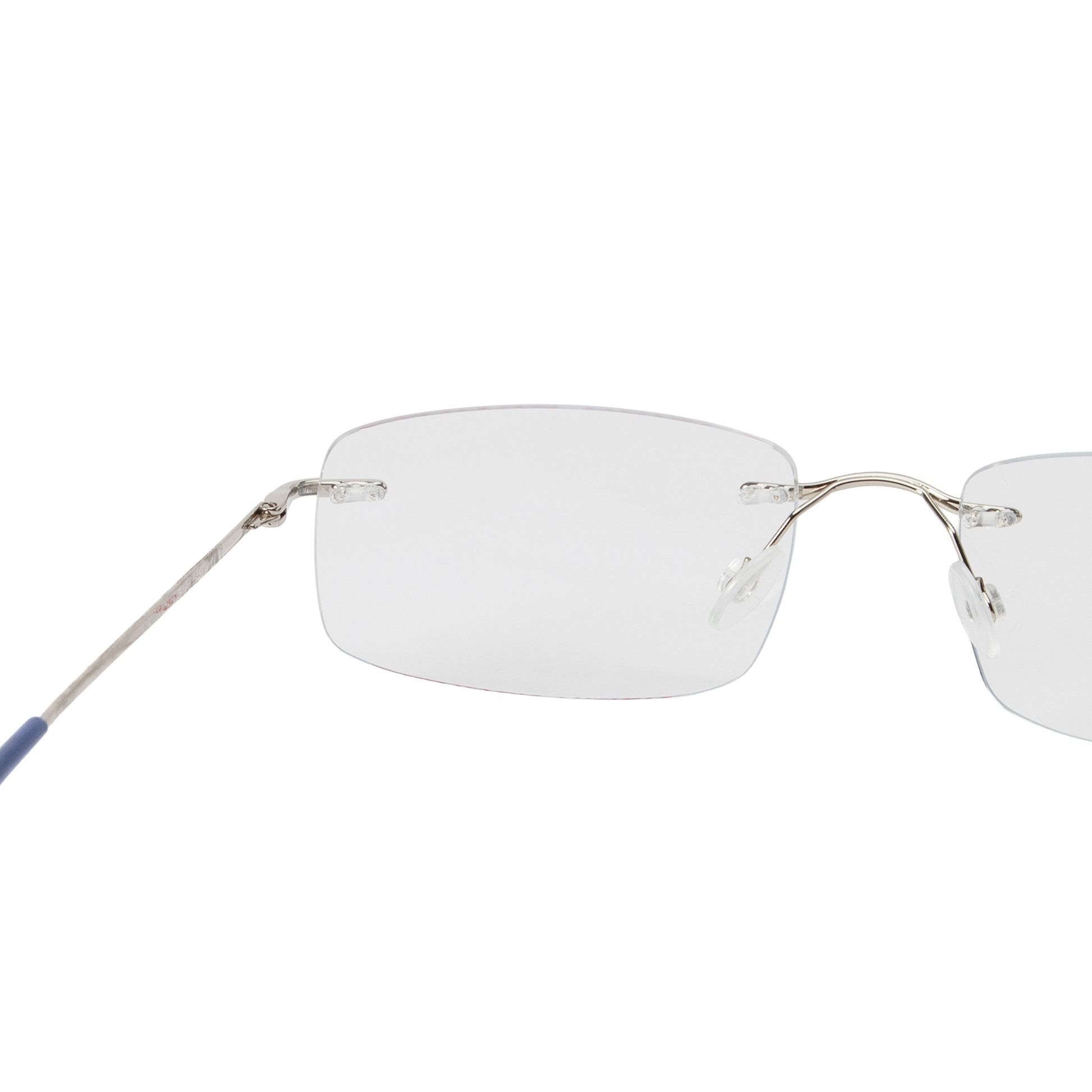 Silver Rectangle Frame for Men ELITE