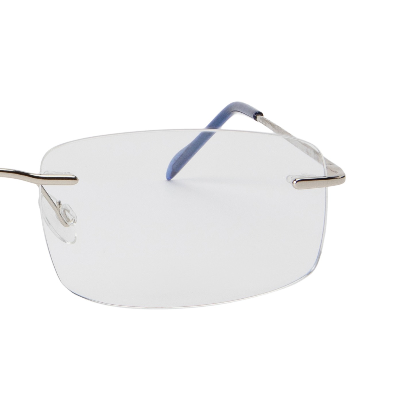 Silver Rectangle Frame for Men ELITE