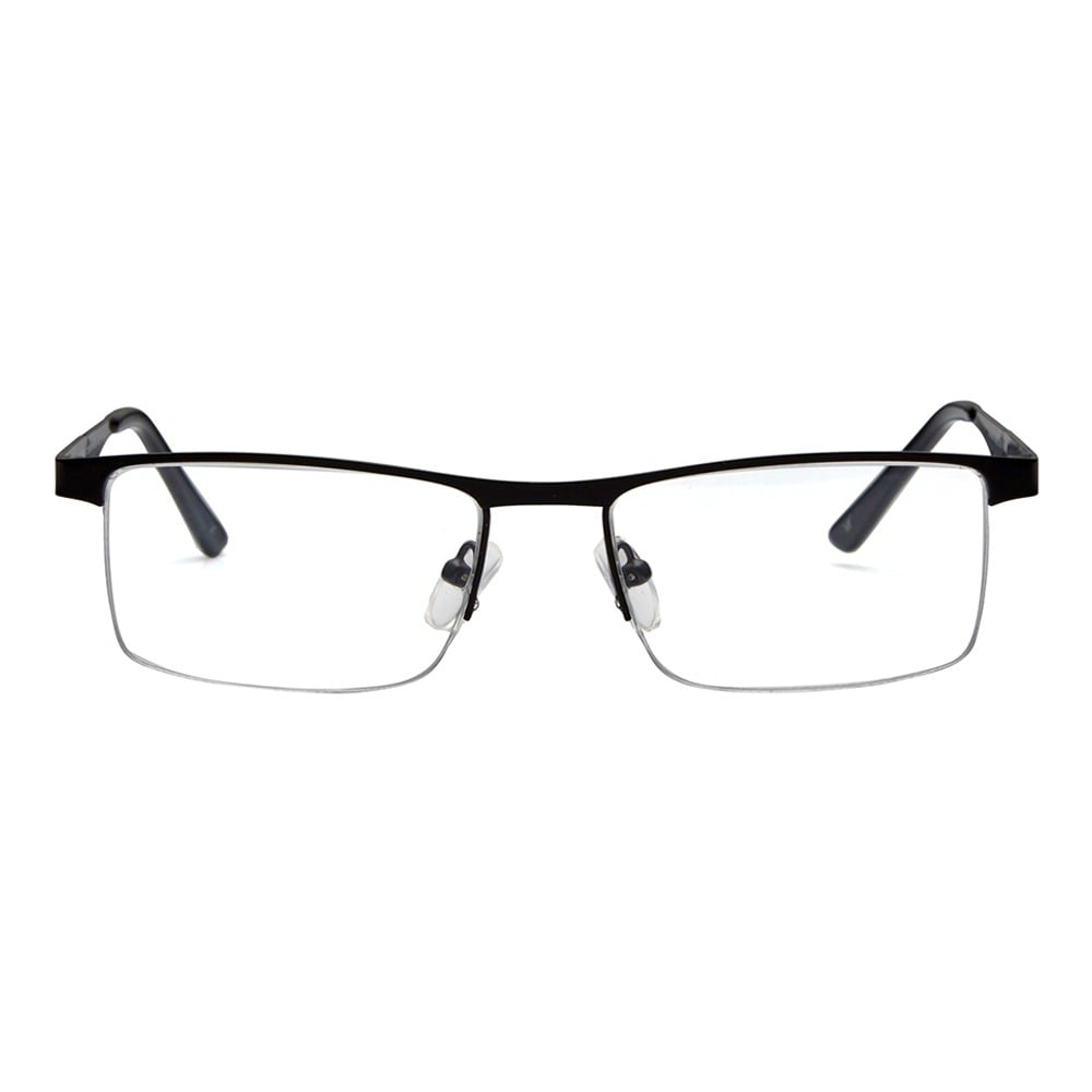 Eye Glasses Vintage Half Frame Reading Glasses Half Rim Metal