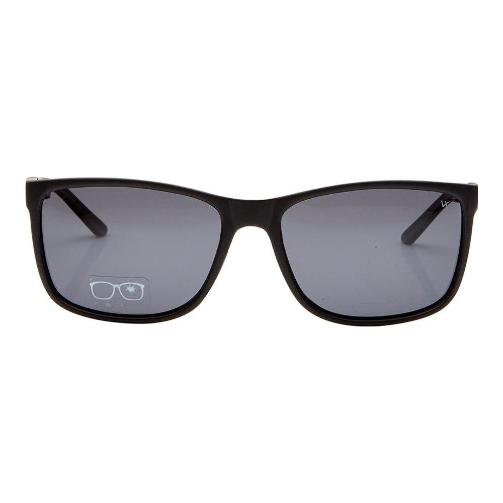 Rectangle Polarised Lens Grey Solid Full Rim Medium Vision Express 21687P Sunglasses