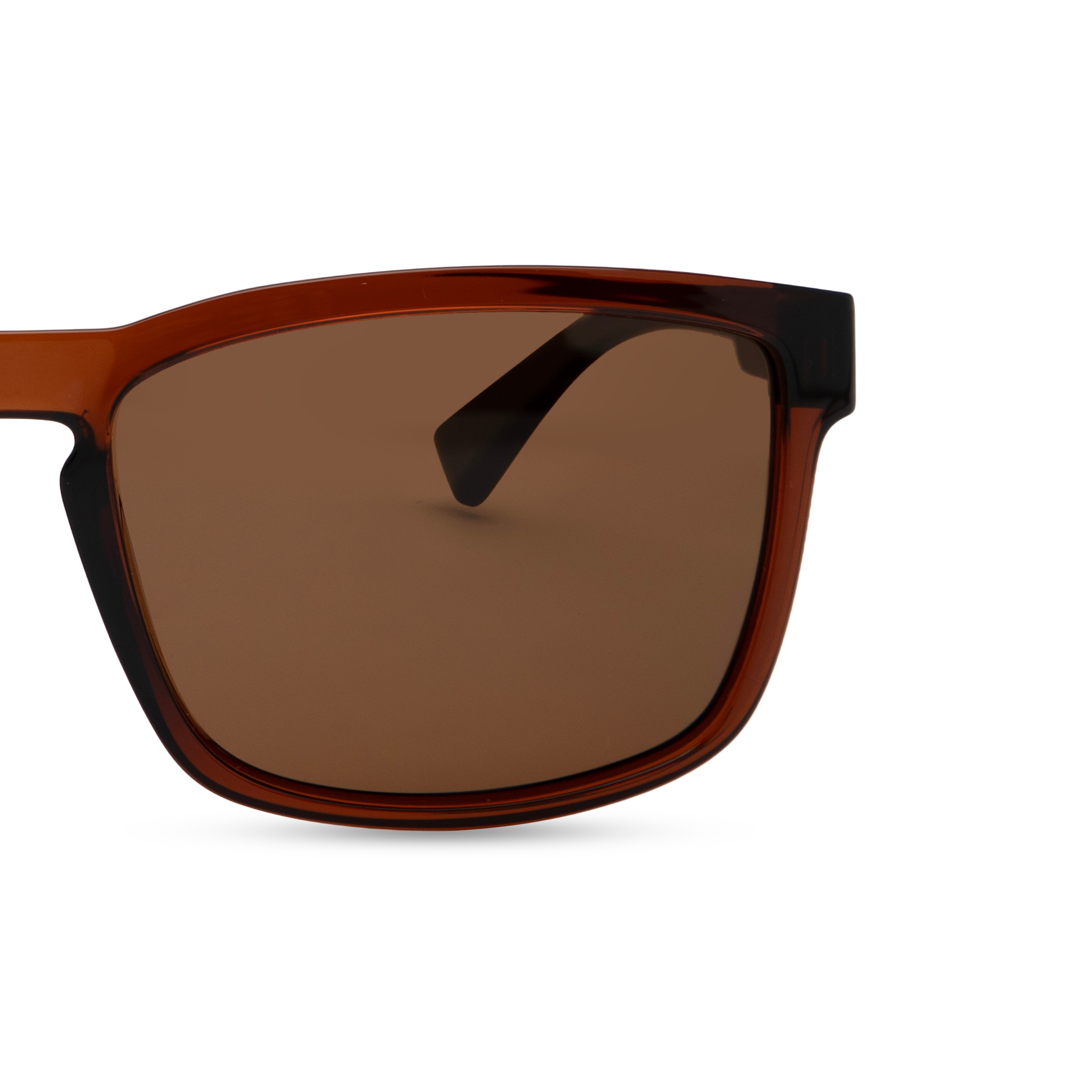 Brown Rectangle Sunglasses for Men