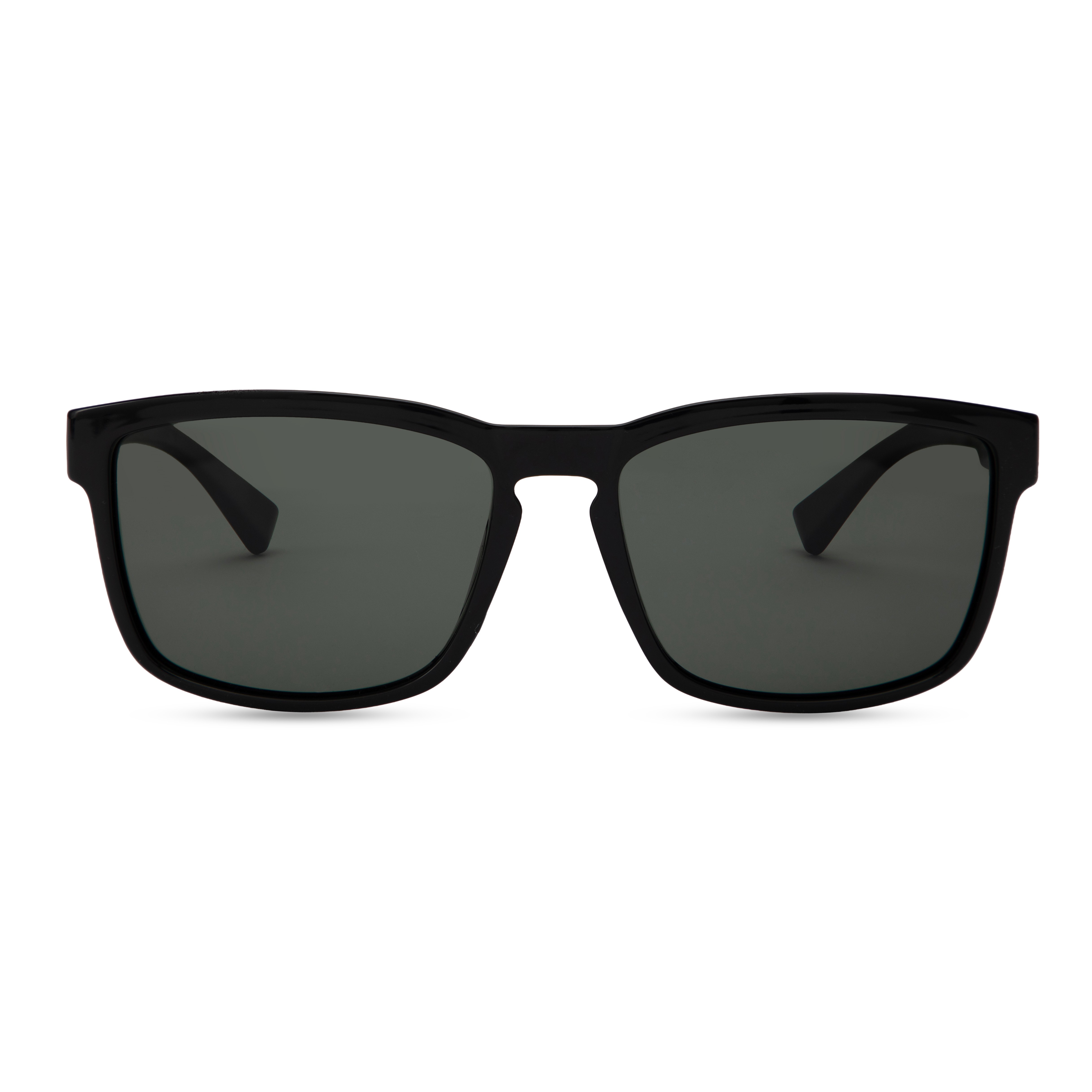 Black Rectangle Sunglasses for Men