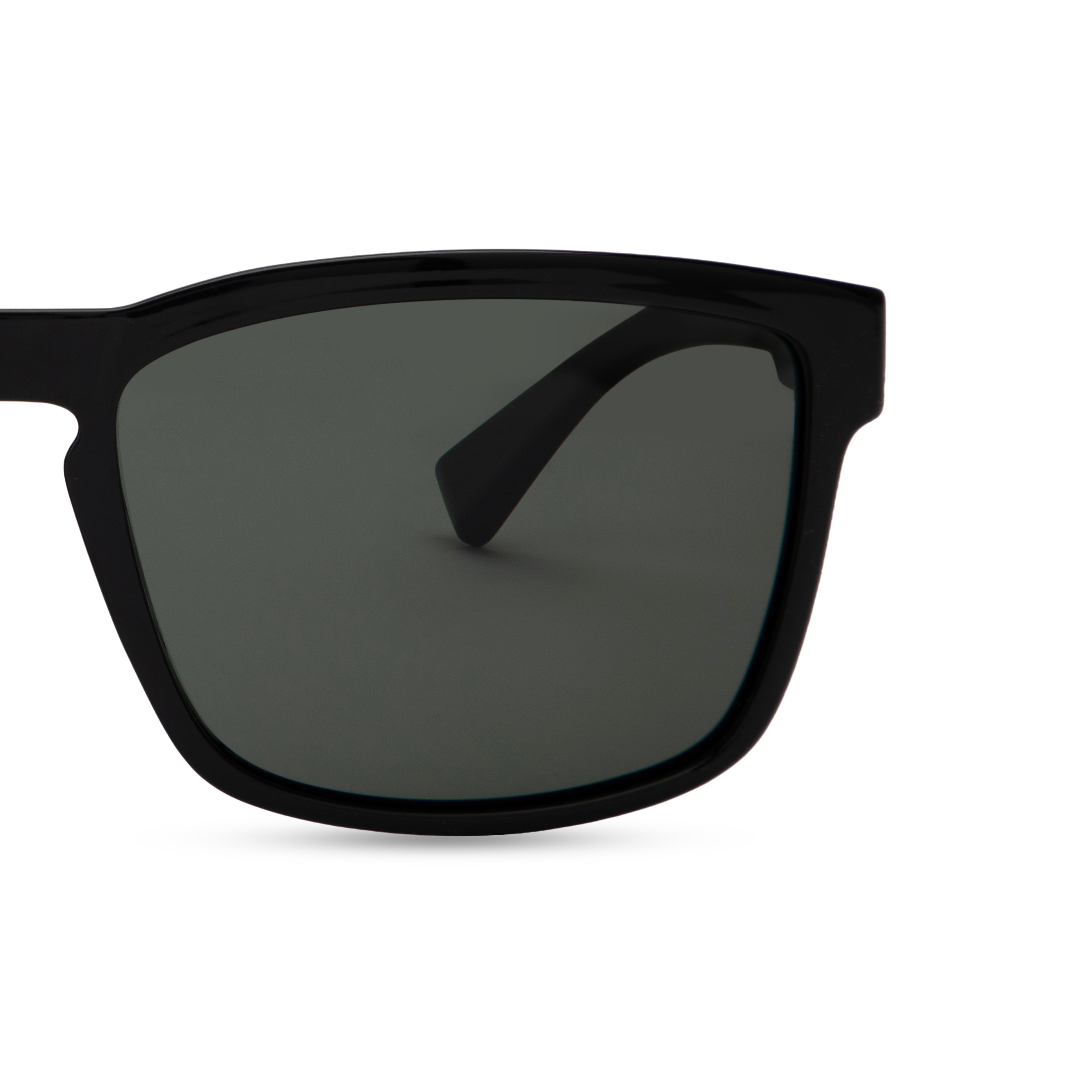 Black Rectangle Sunglasses for Men