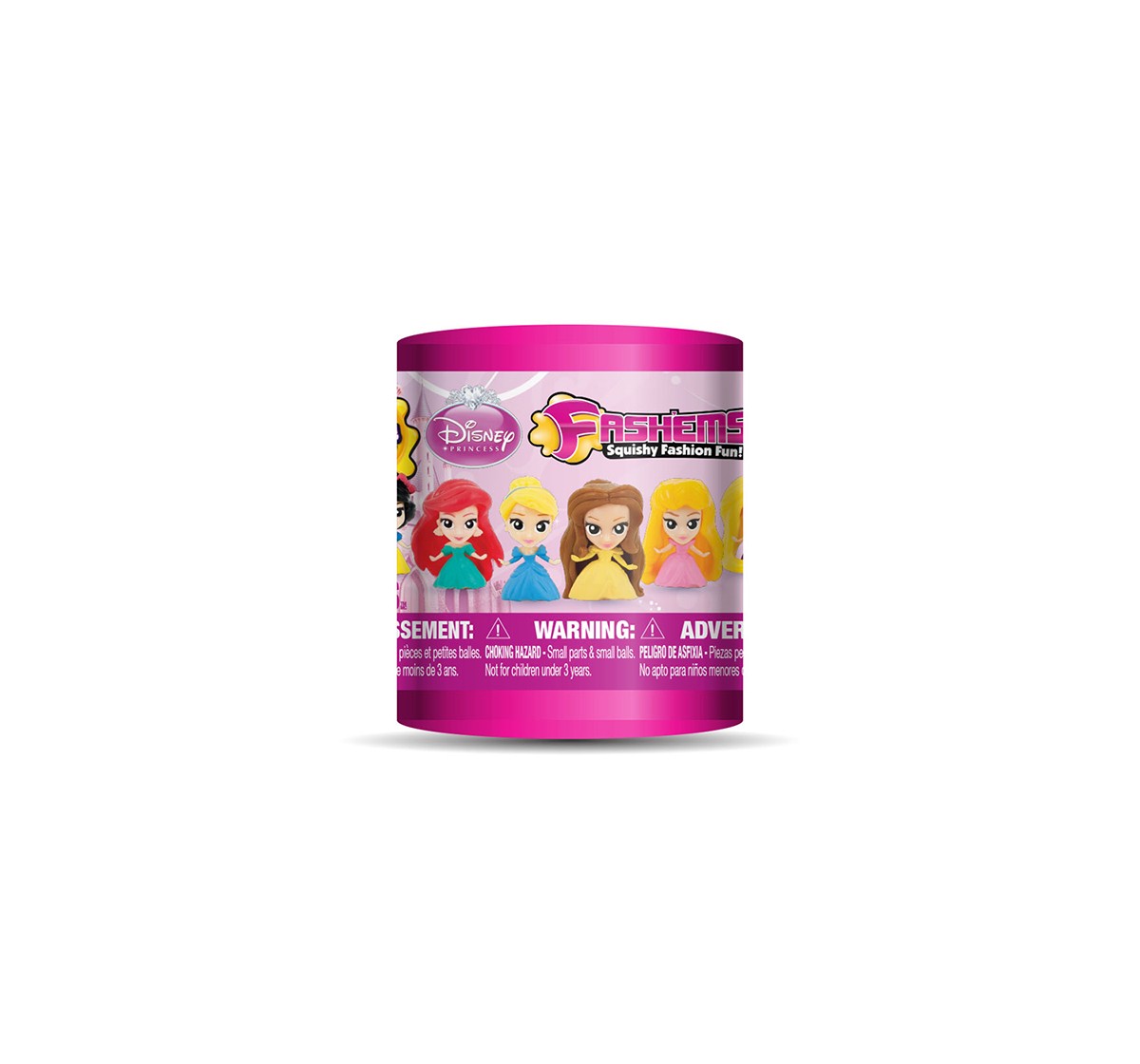 Fash'Ems Squishy Disney Princess S1 Toy Figures for Kids age 4Y+
