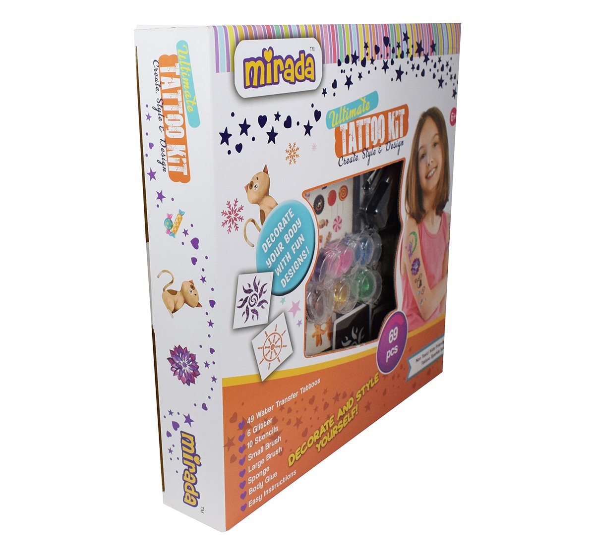 Mirada Ultimate tattoo party Multicolor 6Y+