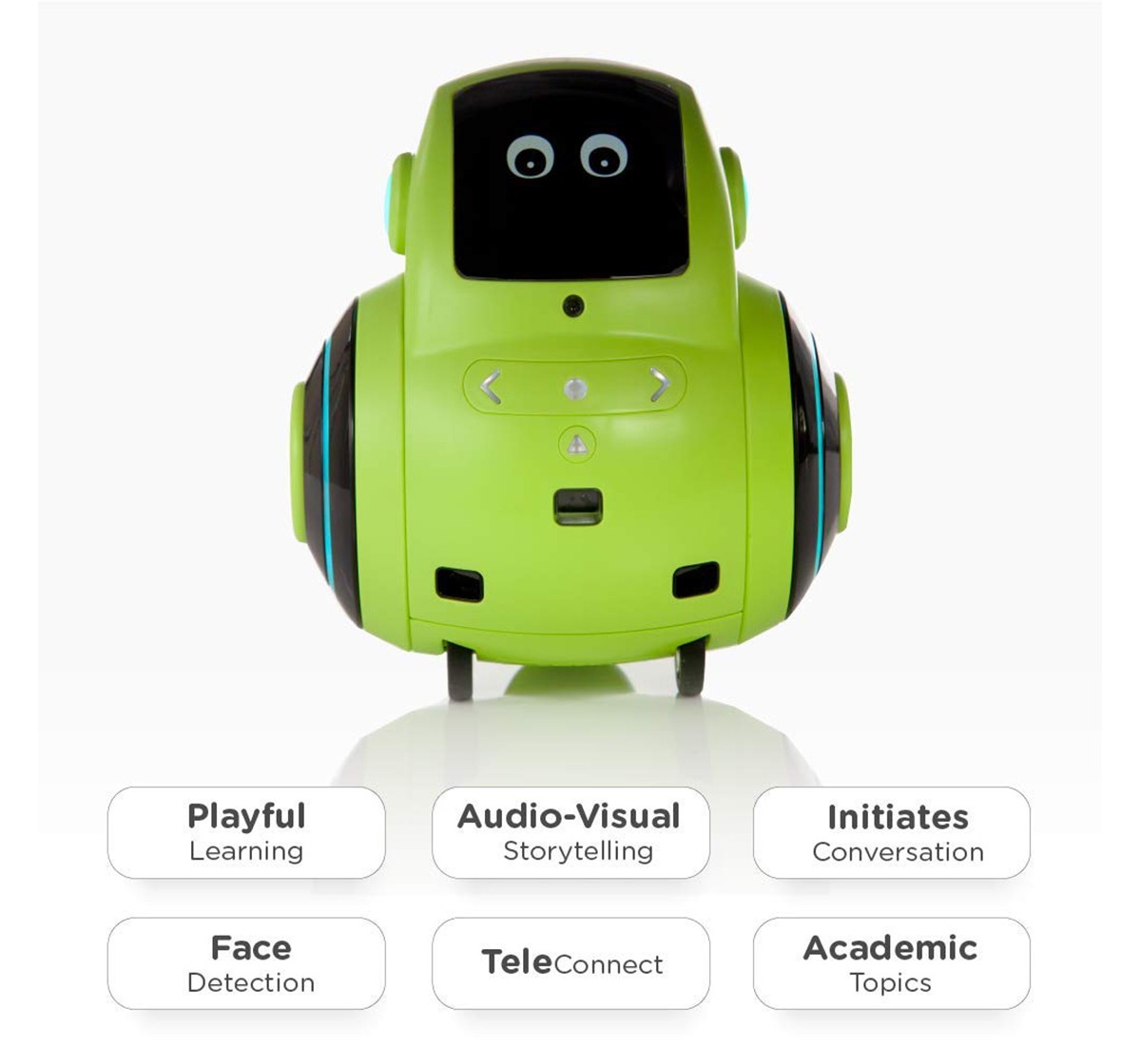Miko 2 My Companion Robot - Green Robotics for Kids age 5Y+ (Green)