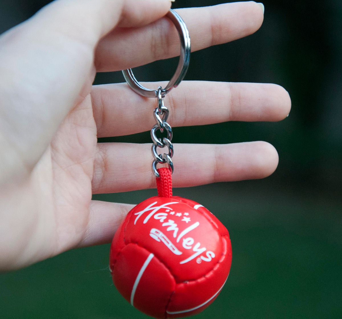 Hamleys Football Keyring Red And Black Keychain Multicolour 8Y+