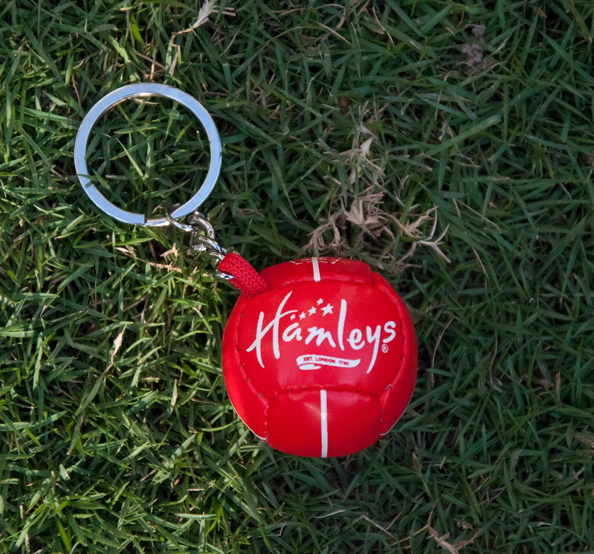 Hamleys Football Keyring Red And Black Keychain Multicolour 8Y+