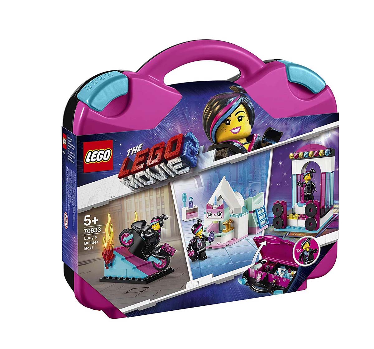 Lego The Movie 2 Lucy's Builder Box  (141 Pcs) 70833 Blocks for Kids age 5Y+