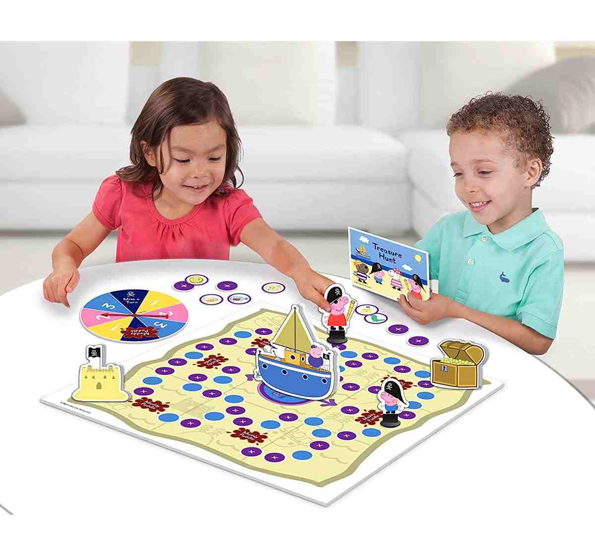 Funskool Peppa Treasure Hunt Board Games for Kids age 3Y+
