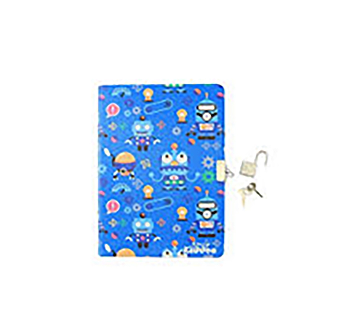 Smily Kiddos | Smily Kiddos Lockable Notebook - Study & Desk Accessories for Kids age 3Y+ (Blue) 3