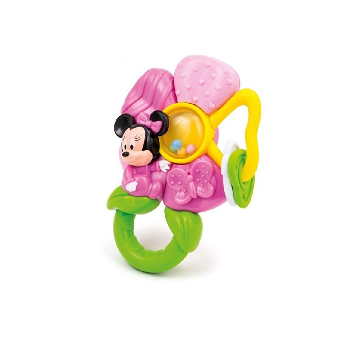 DISNEY | Disney Minnie Flower Rattle for Girls age 3M+ (Pink) 0