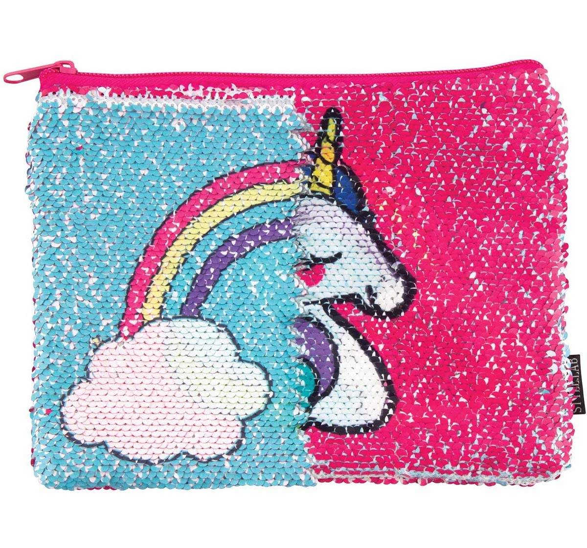 Fashion Angels | Fashion Angels Sequin Unicorn/Rainbow Pencil Pouch & Boxes for Girls age 6Y+ 1