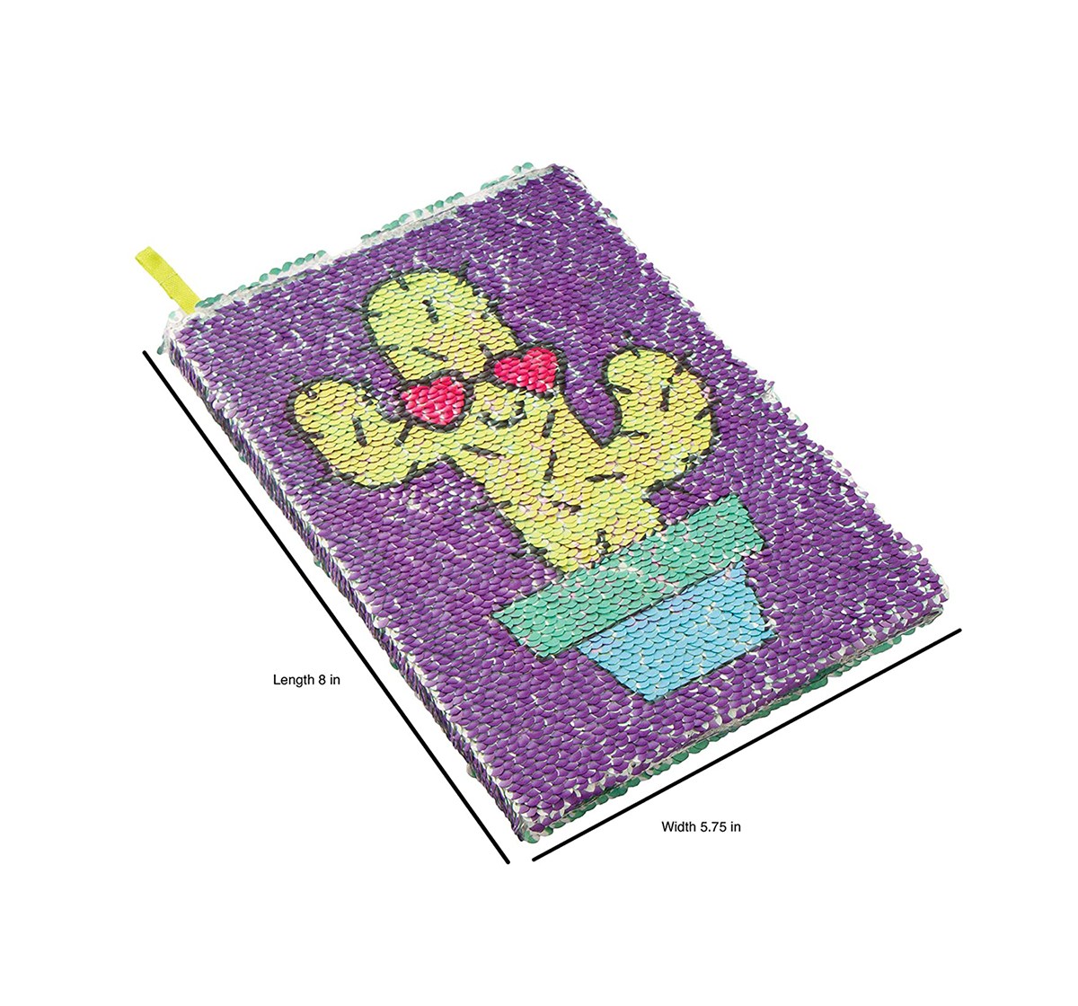 Fashion Angels Sequin Cactus/Reveal Journal Study & Desk Accessories for Girls age 6Y+
