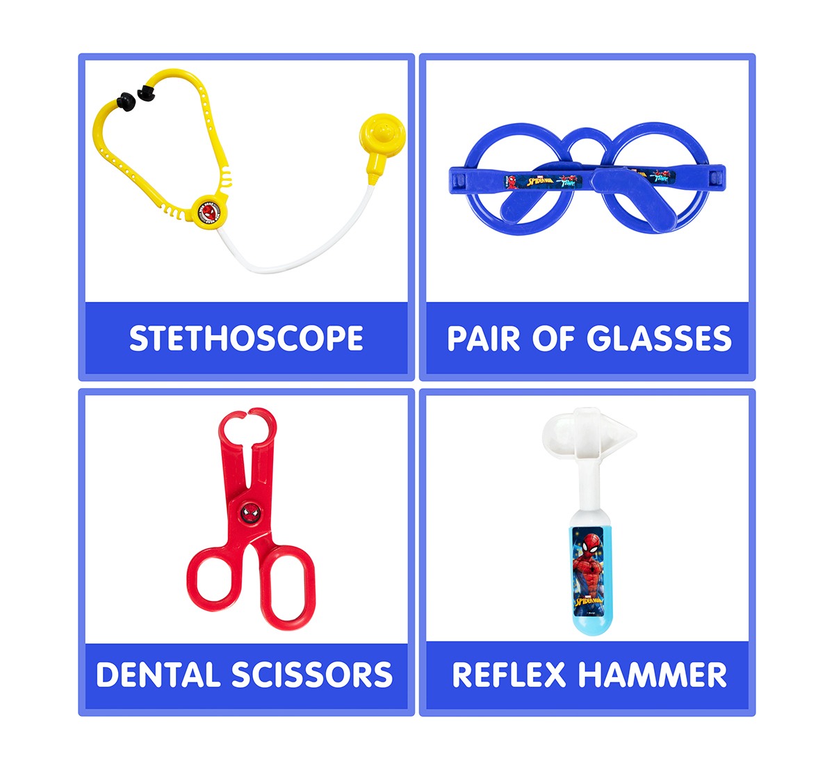 I Toys Spiderman Docter Set Roleplay Sets for Kids Age 4Y+
