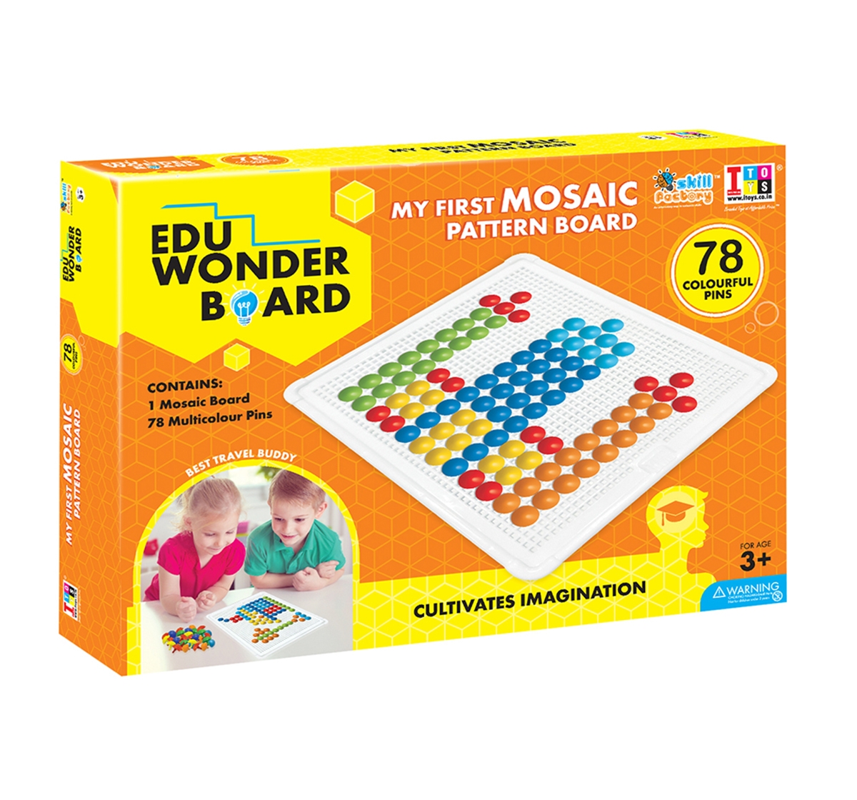 Itoys | I Toys Edu Wonder pattern Board for kids, 3Y+ 2