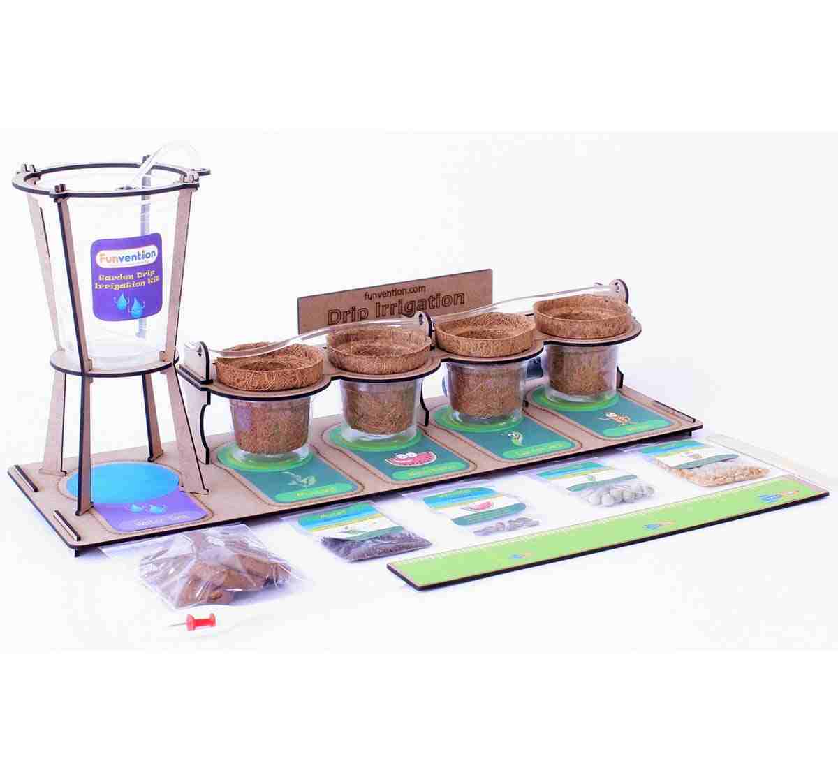 Funvention Garden Drip Irrigation Kit Stem for Kids Age 5Y+