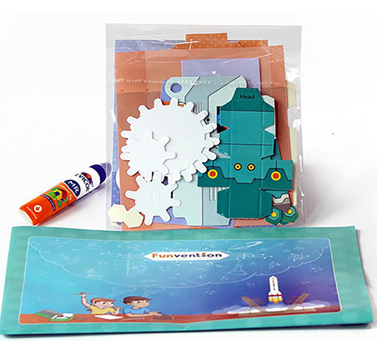 Funvention | Funvention Paper Bot Automaton Stem for Kids Age 8Y+ 1