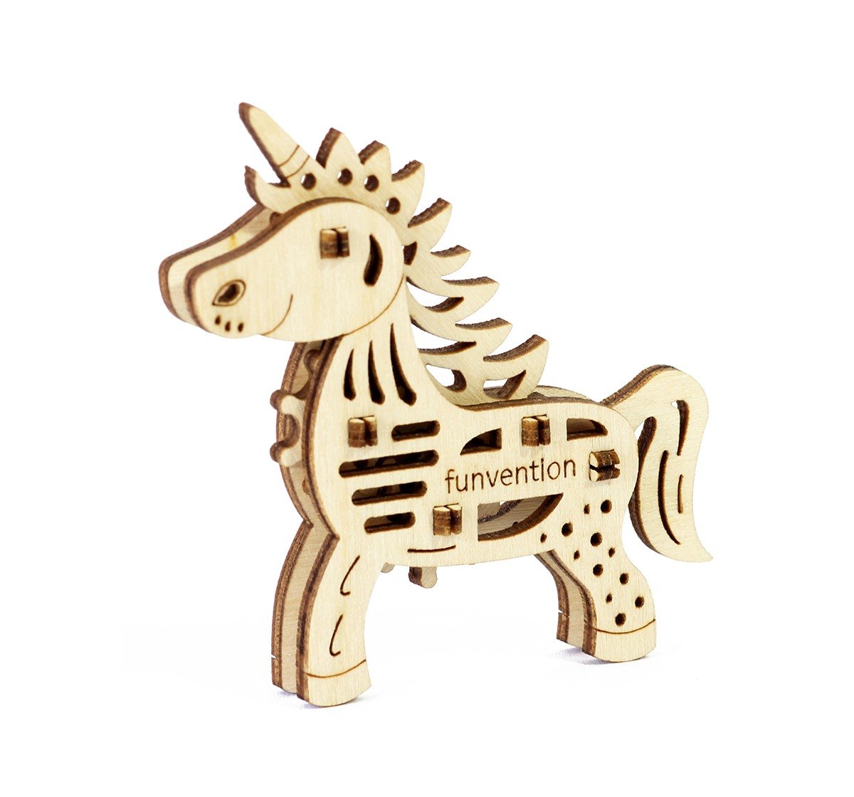 Funvention Fun Fidgets - Jungle - Unicorn Model Stem for Kids Age 5Y+