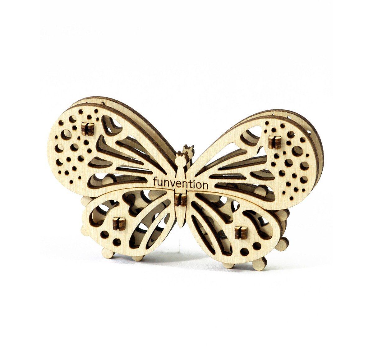 Funvention Fun Fidgets - Jungle - Butterfly Model Stem for Kids Age 5Y+