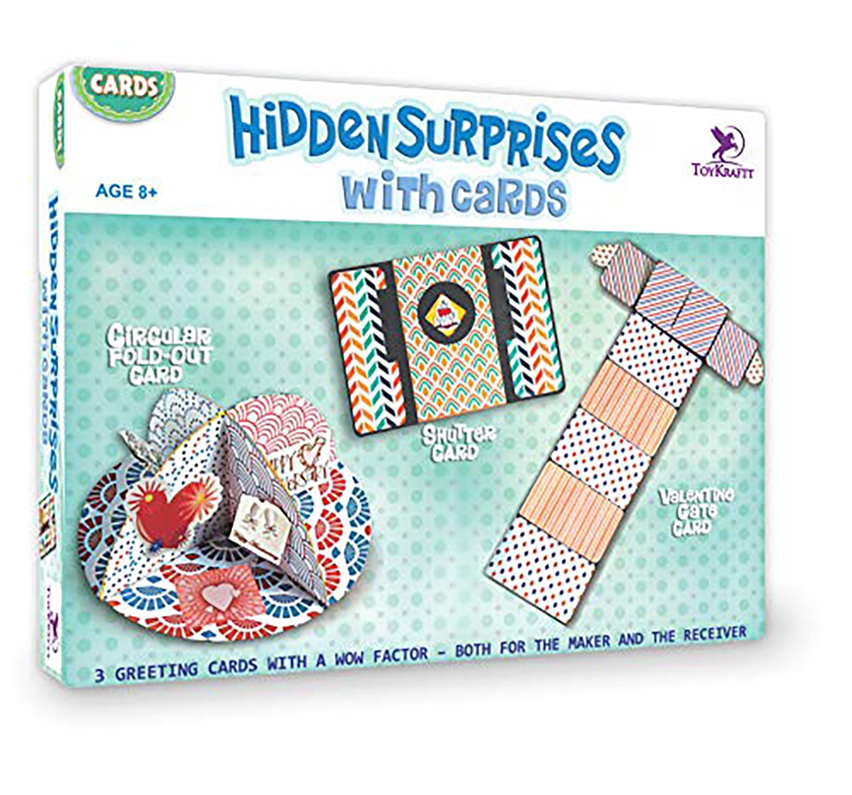 Toy Kraft | Toykraftt Hidden Surprises With Cards DIY Art & Craft Kits for Kids age 8Y+  3
