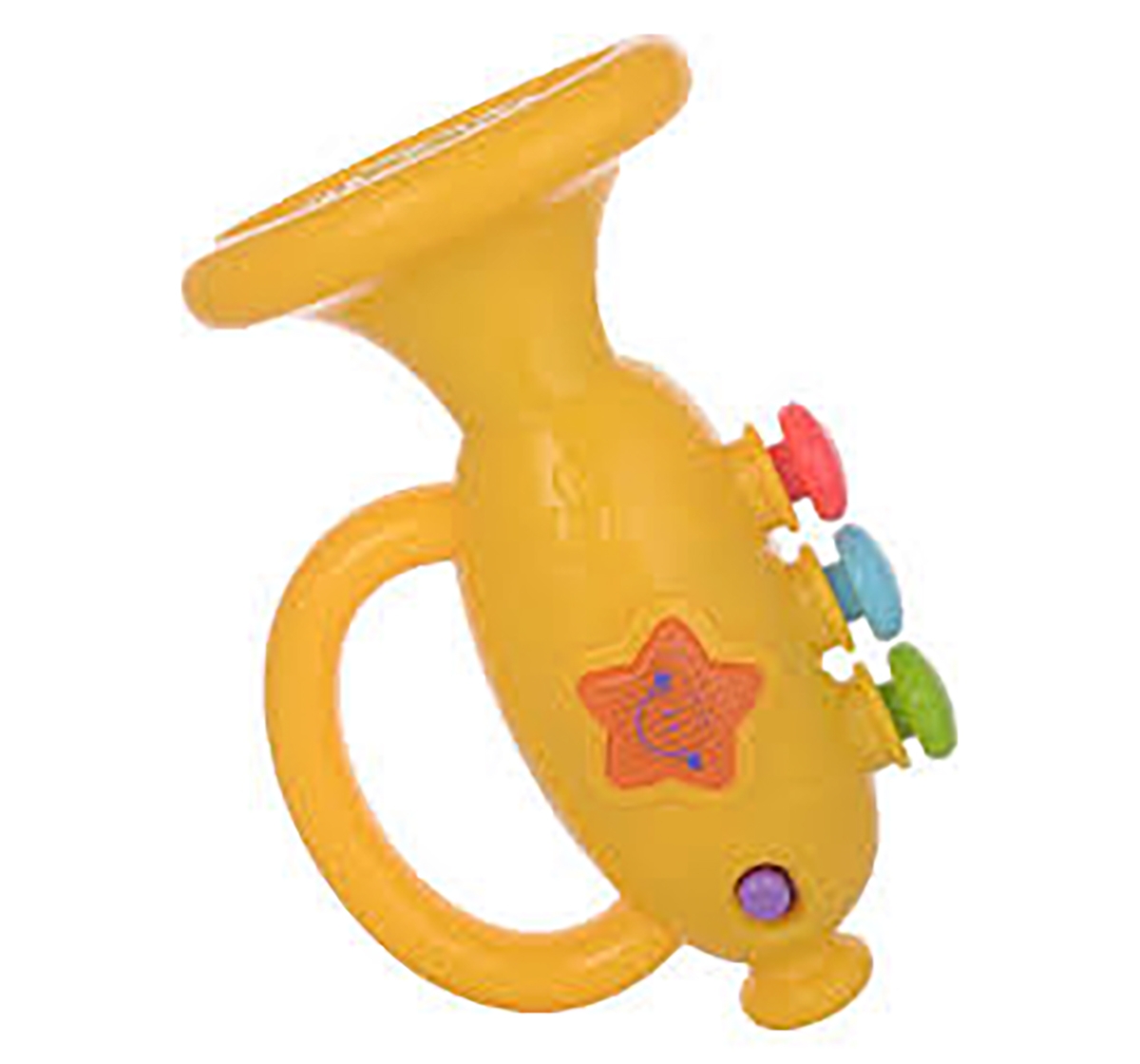 WinFun | Winfun Baby Musician Trumpet -  New Born for Kids age 3M+ (Yellow) 1