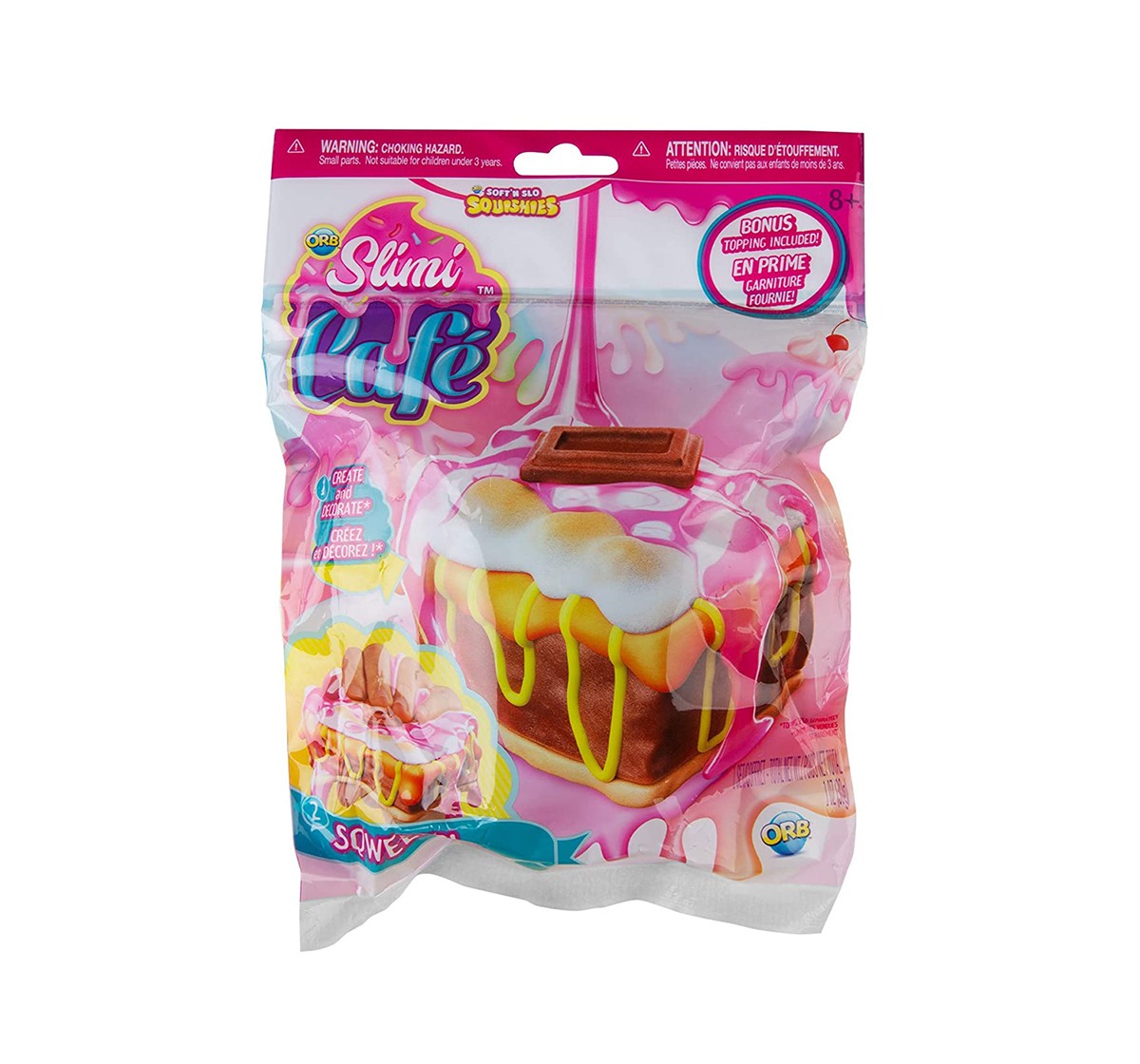 Slimi Cafe Orb  Squishies Assorted Sand, Slime & Others for Kids age 5Y+