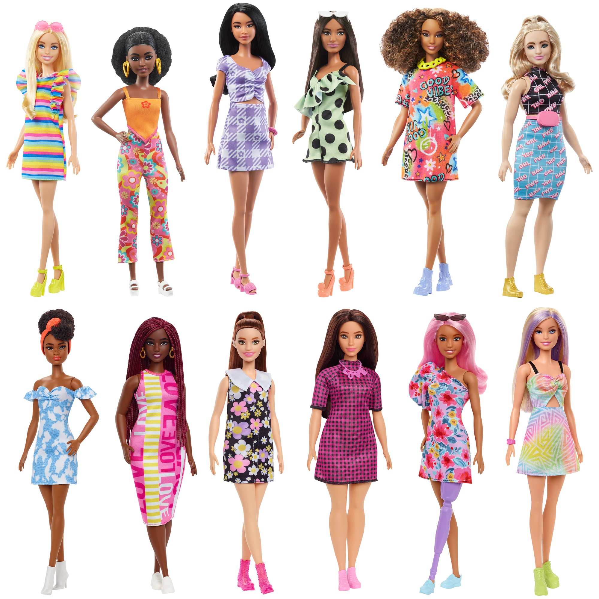 Barbie Fashionista Doll Ast Dolls & Accessories for Girls age 3Y+