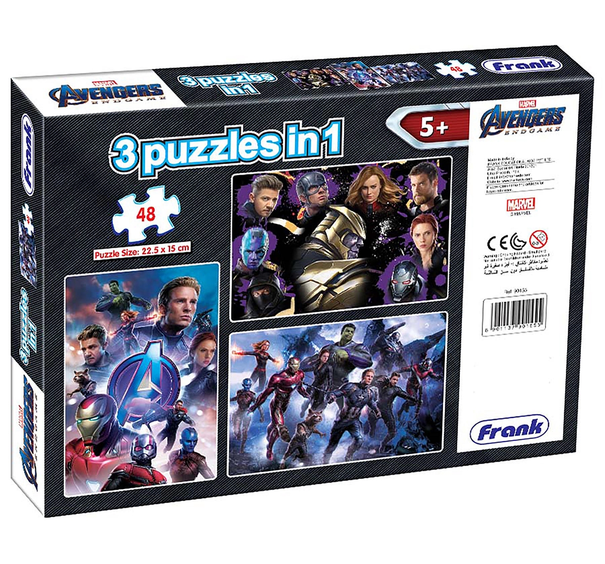 Frank | Frank Avengers End Game 3 In 1 Puzzle for Kids age 5Y+  2