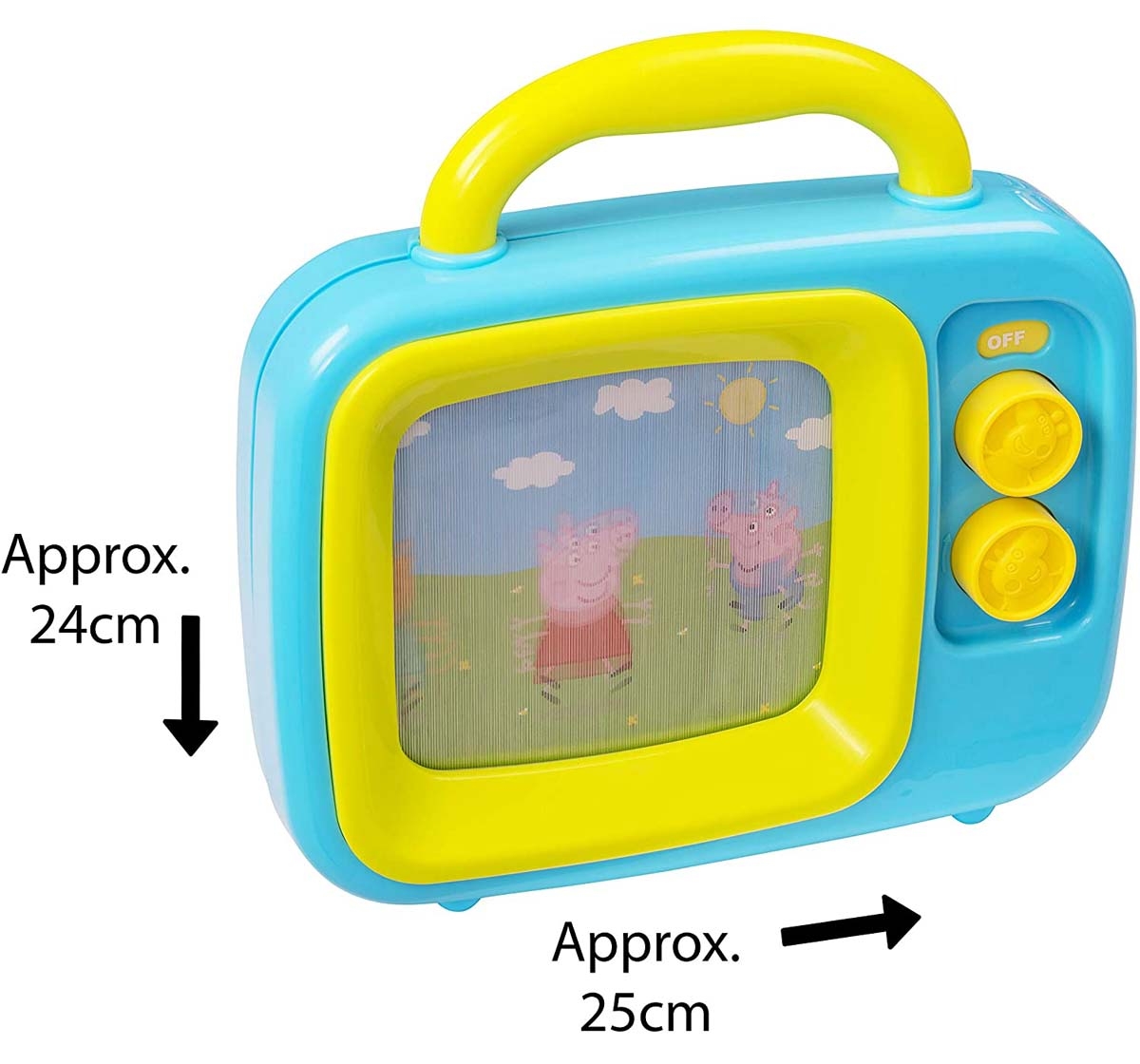 Peppa Pig | Peppa Pig My 1St Tv Roleplay sets for Kids age 18M + 2