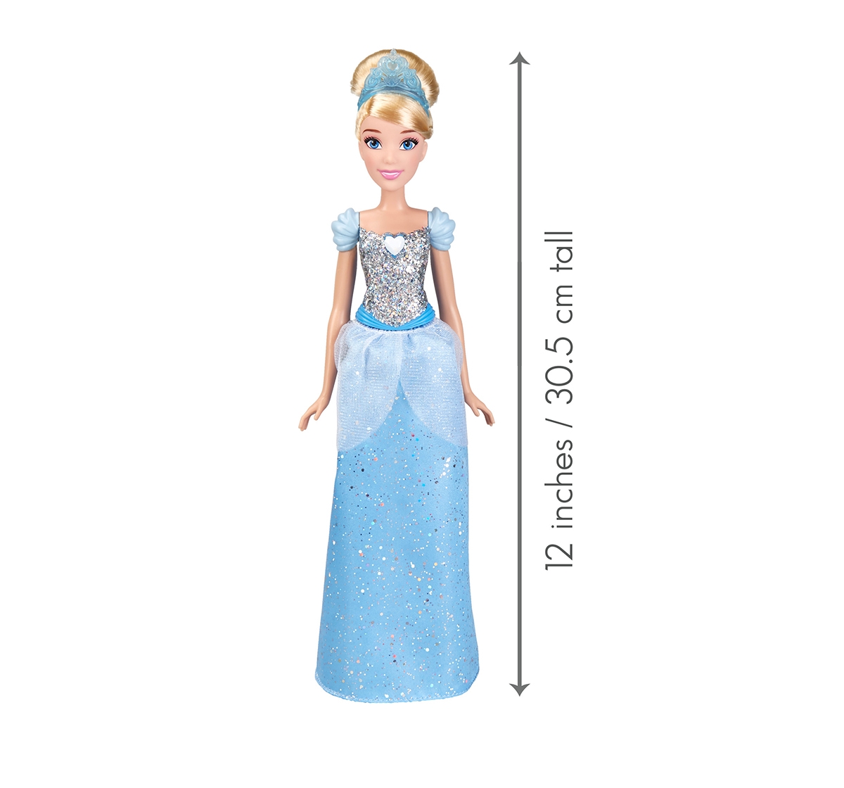 DISNEY | Disney Princess Royal Shimmer Cinderella Dolls & Accessories for Girls age 3Y+ 4
