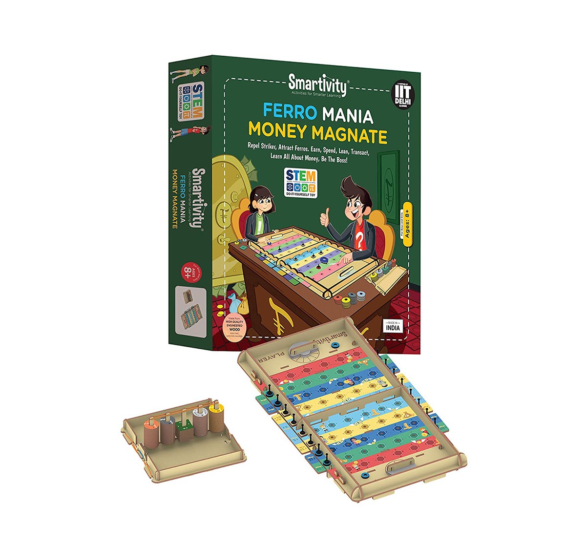 Smartivity Ferro Mania Money Magnate STEM for Kids age 8Y+