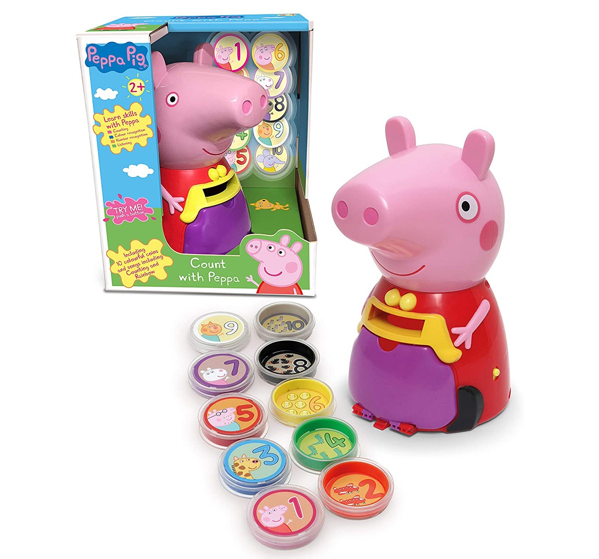 Peppa Pig Count With Learning Toys for Kids age 2Y