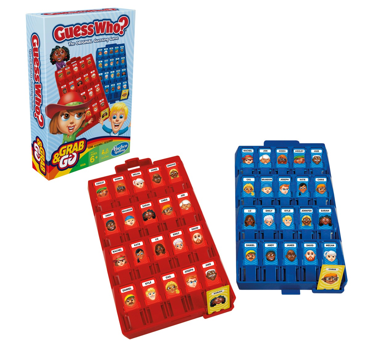 Hasbro Guess Who Grab and Go Game Multicolor 8Y+