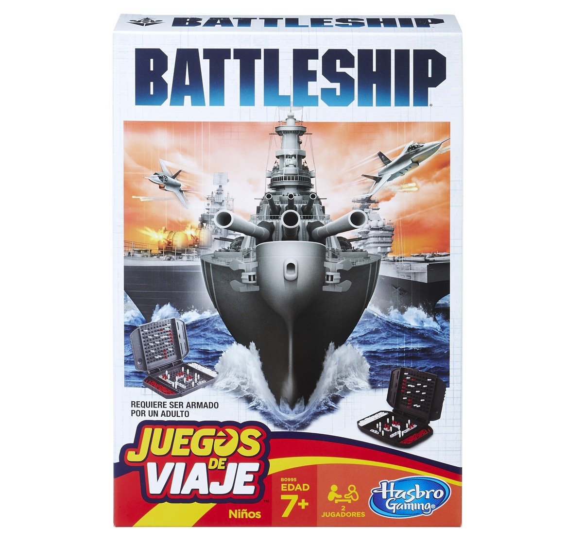 Hasbro Battleship Grab and Go Game Multicolor 8Y+