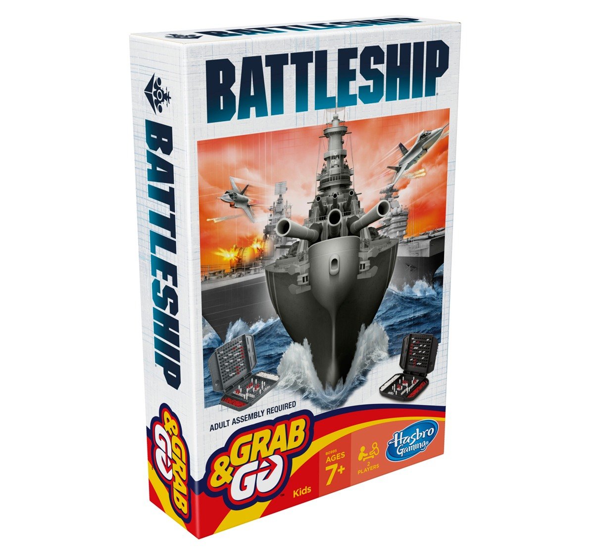 Hasbro Battleship Grab and Go Game Multicolor 8Y+
