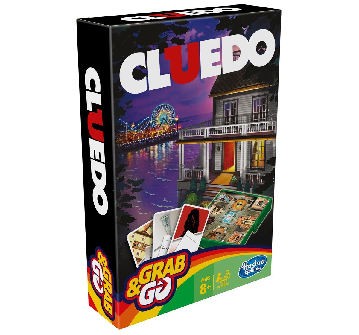 Hasbro Clue Grab and Go Game Multicolor 8Y+