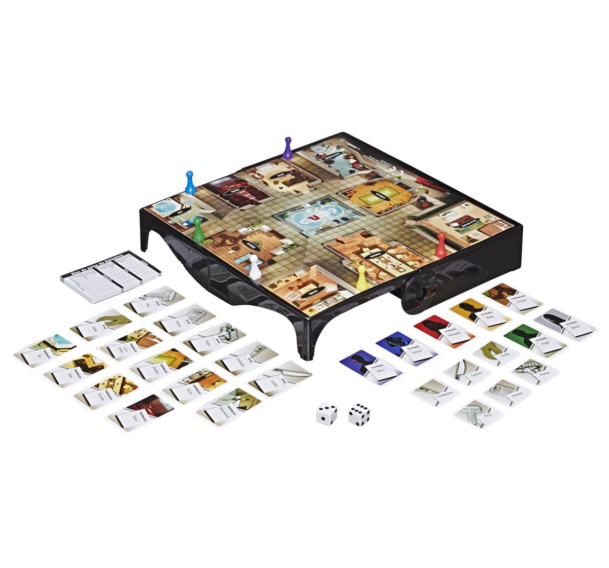 Hasbro Clue Grab and Go Game Multicolor 8Y+
