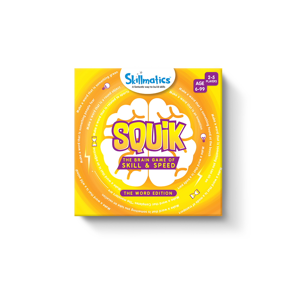 Skillmatics Squik - The Word Edition | Letter Card Game To Improve  Vocabulary, Encourage Reading And Increase