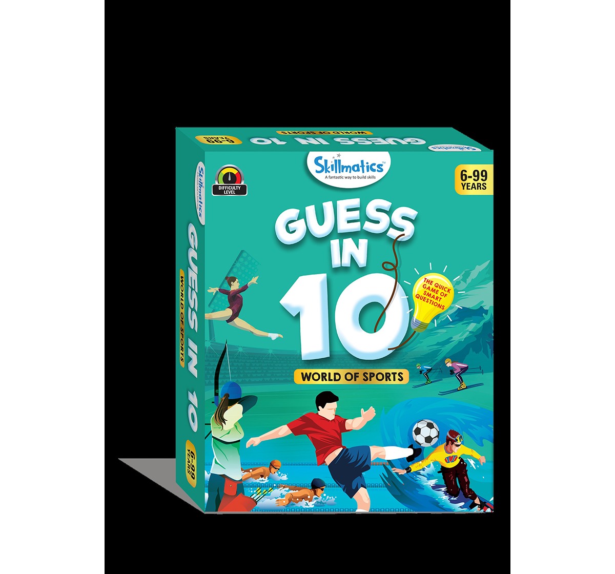 Skillmatics Guess In 10 World of Sports Games for Kids age 6Y+