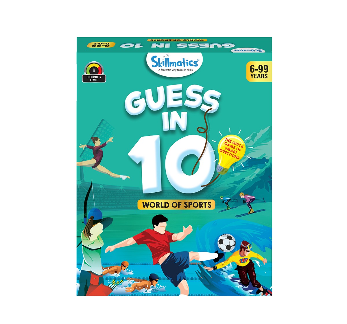 Skillmatics Guess In 10 World of Sports Games for Kids age 6Y+