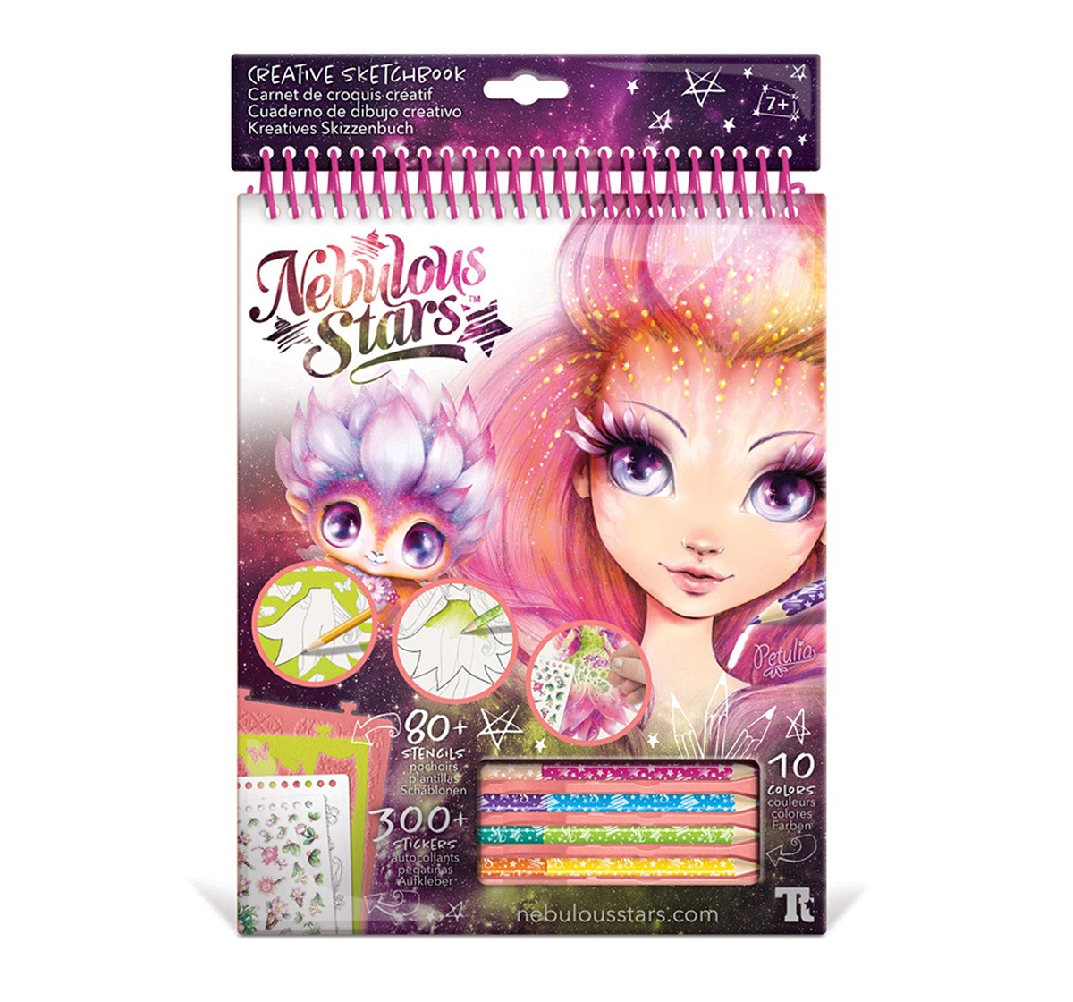 Nebulous Star | Nebulous Star - Creative Sketchbook - Petulia DIY Art & Craft Kits for Girls age 7Y+ 0