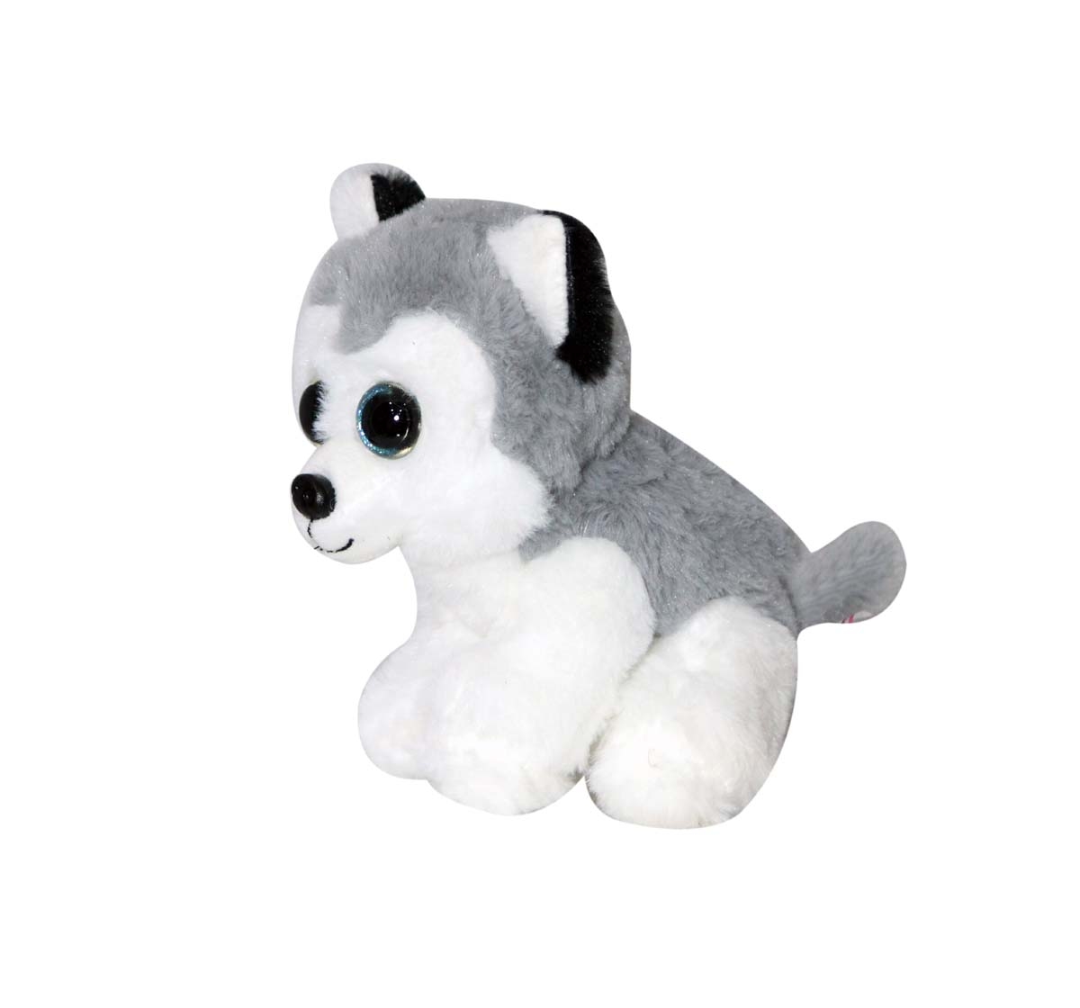 Soft Buddies | Softbuddies Big Eye Husky Dog 30 Cm Quirky Soft Toys for Kids age 3Y+ 30 Cm  1